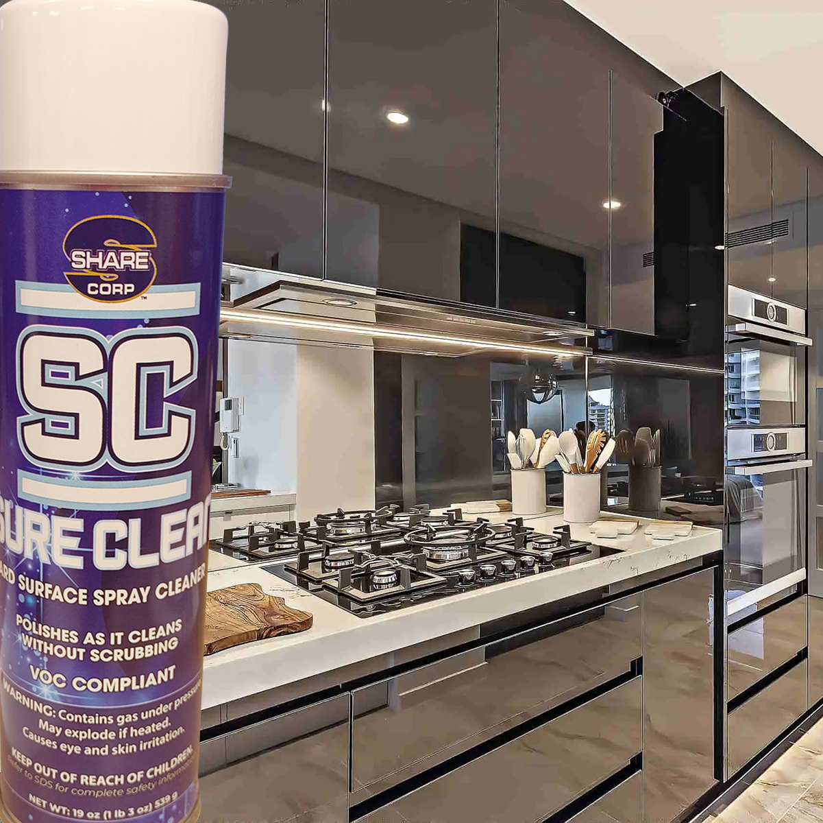 SURE CLEAN [Hard Surface Spray Cleaner] | Share Corp
